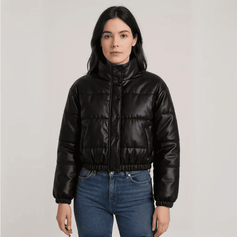 Jaqueta Feminina Puffer Impermeável