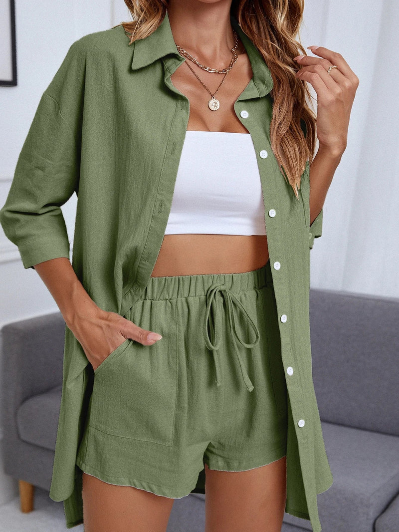 Conjunto Saída de Praia 2 Peças Sabrina