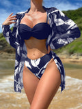 KIT: Conjunto Priscila 3 Peças + Mini protetor Solar + Óculos de Sol