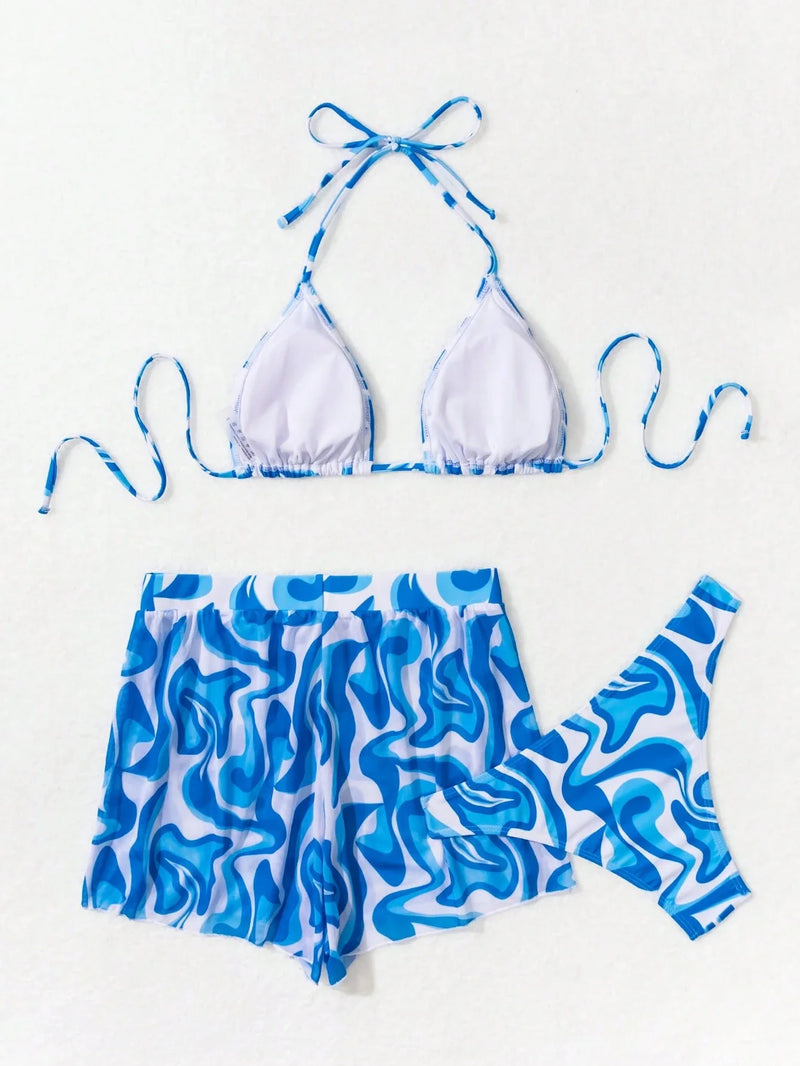Conjunto Biquíni 3 Peças Tiana