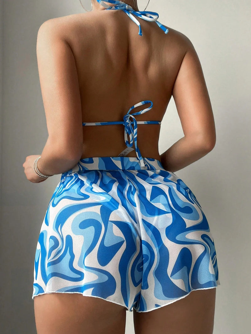 Conjunto Biquíni 3 Peças Tiana