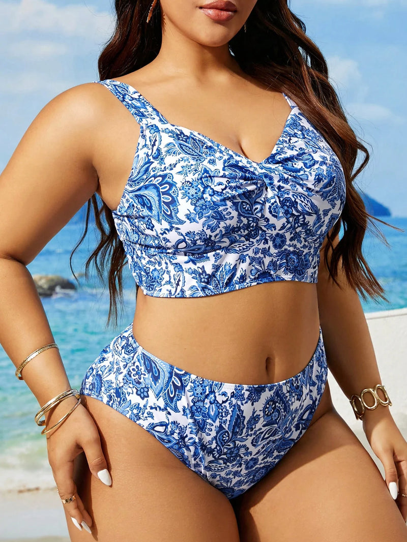 Conjunto Biquíni 3 Peças Plus Size Isis
