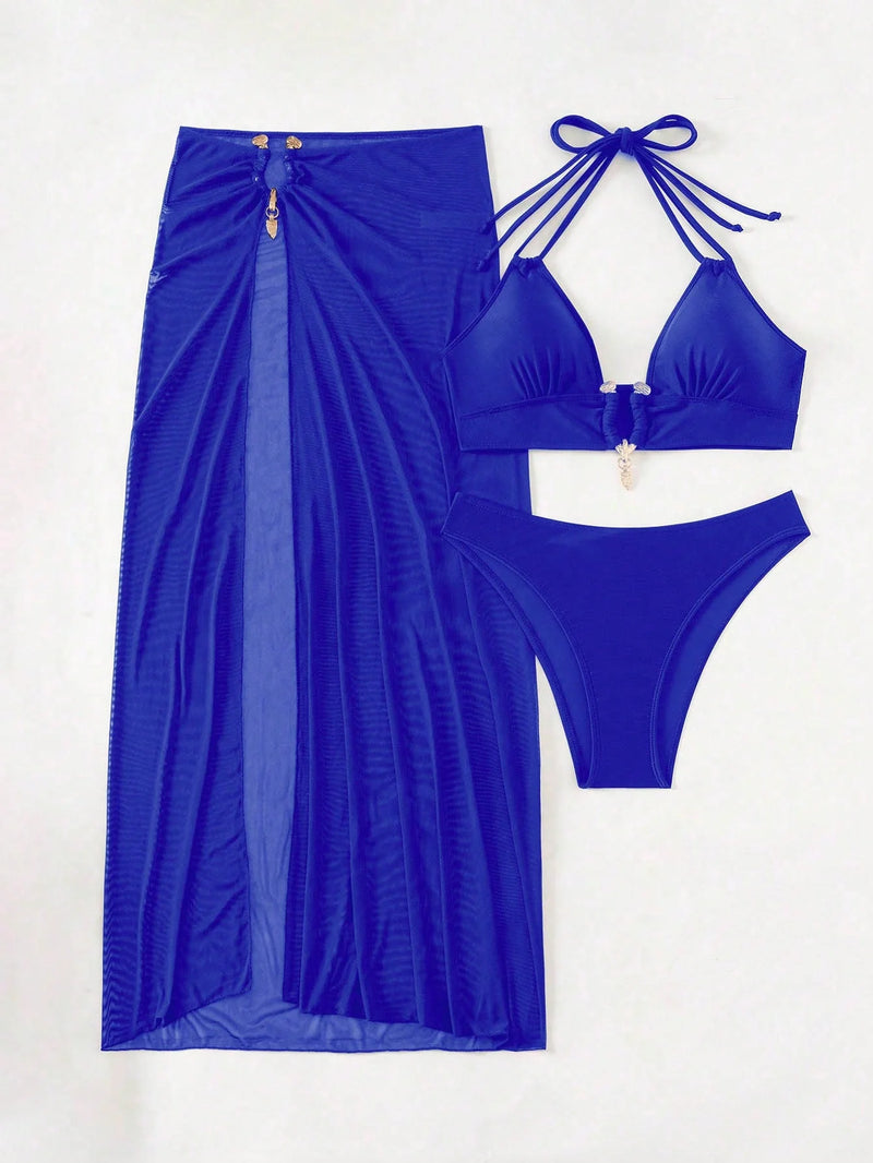 Conjunto Biquíni 3 Peças Simone