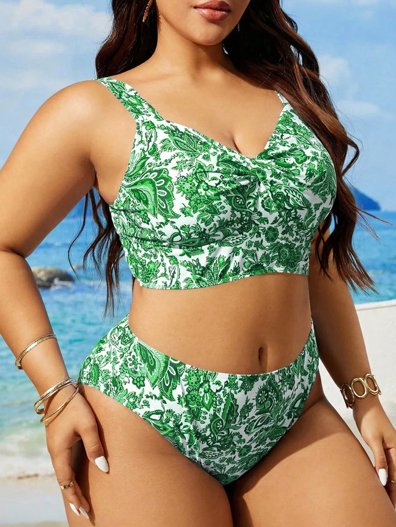 Conjunto Biquíni 3 Peças Plus Size Isis