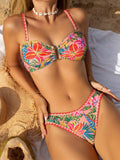 Biquíni Cropped Floral