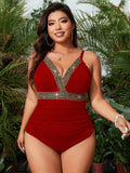 Maiô Plus Size Luxo Amélia