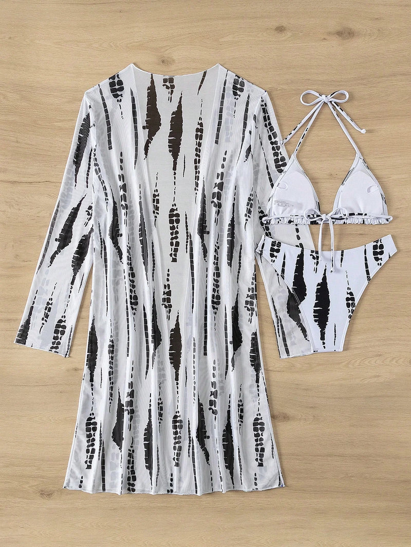 Conjunto Biquíni 3 Peças Paulina