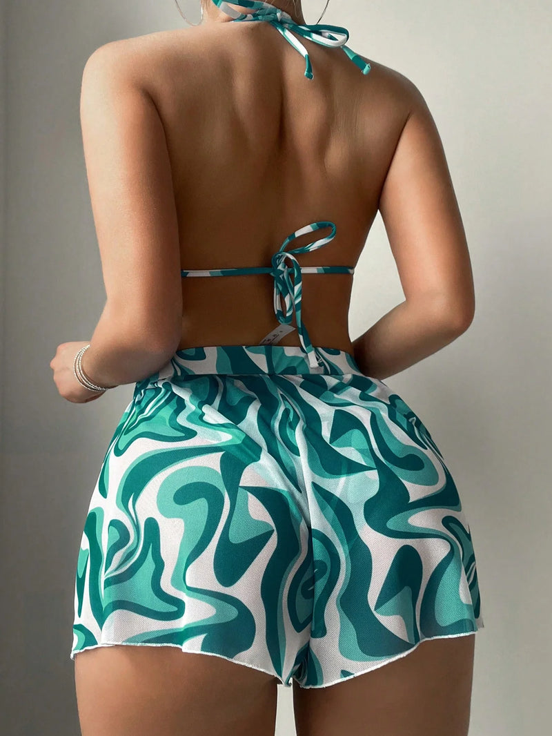Conjunto Biquíni 3 Peças Tiana