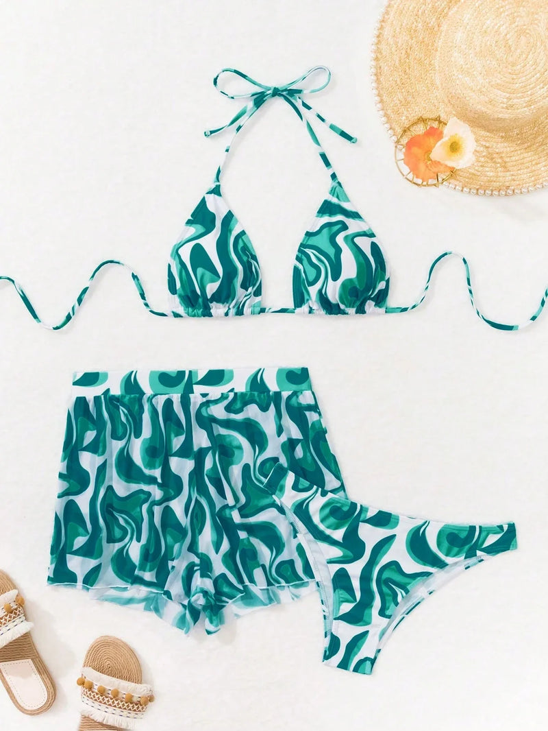 Conjunto Biquíni 3 Peças Tiana