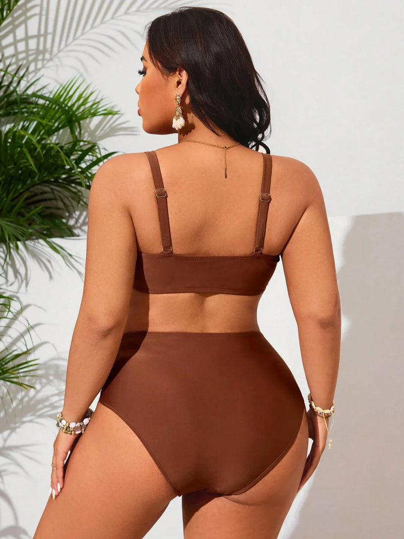 Biquíni Plus Size Luxo Coraline