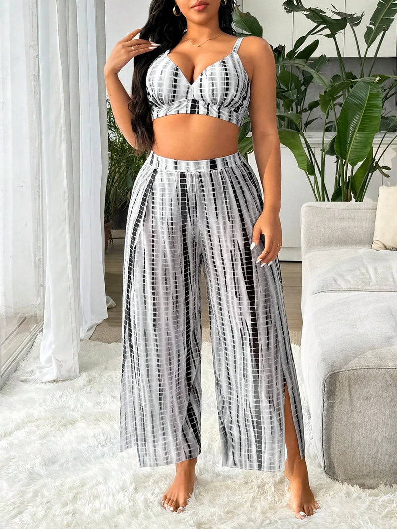 Conjunto Biquíni 3 Peças Plus Size Mirella