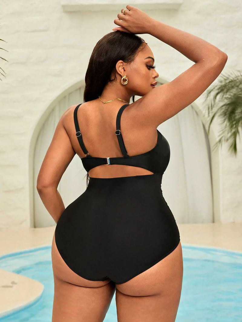 Maiô Plus Size Luxo Mila