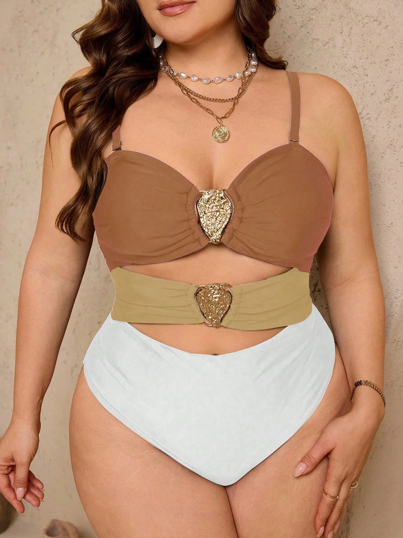 Maiô Plus Size Luxo Natasha