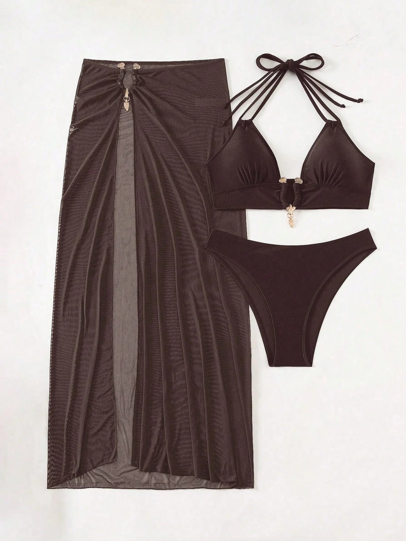Conjunto Biquíni 3 Peças Simone