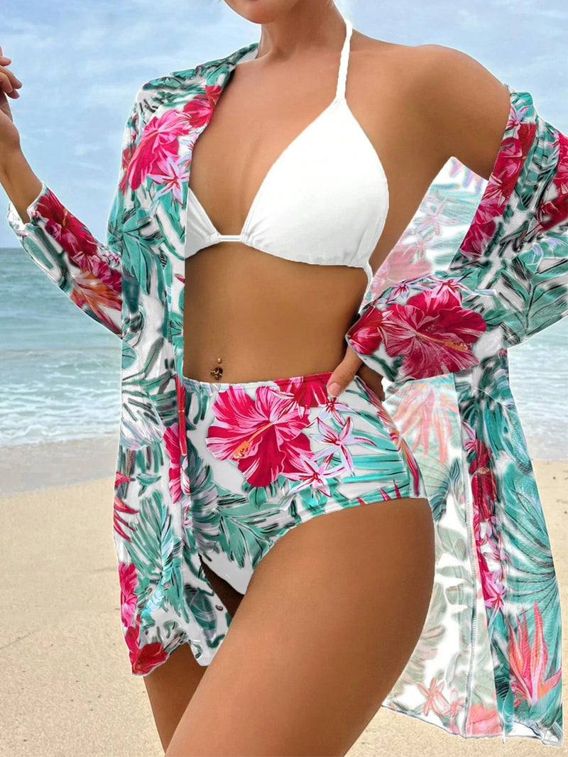 Conjunto Biquíni Luyana + Saída de Praia inclusa