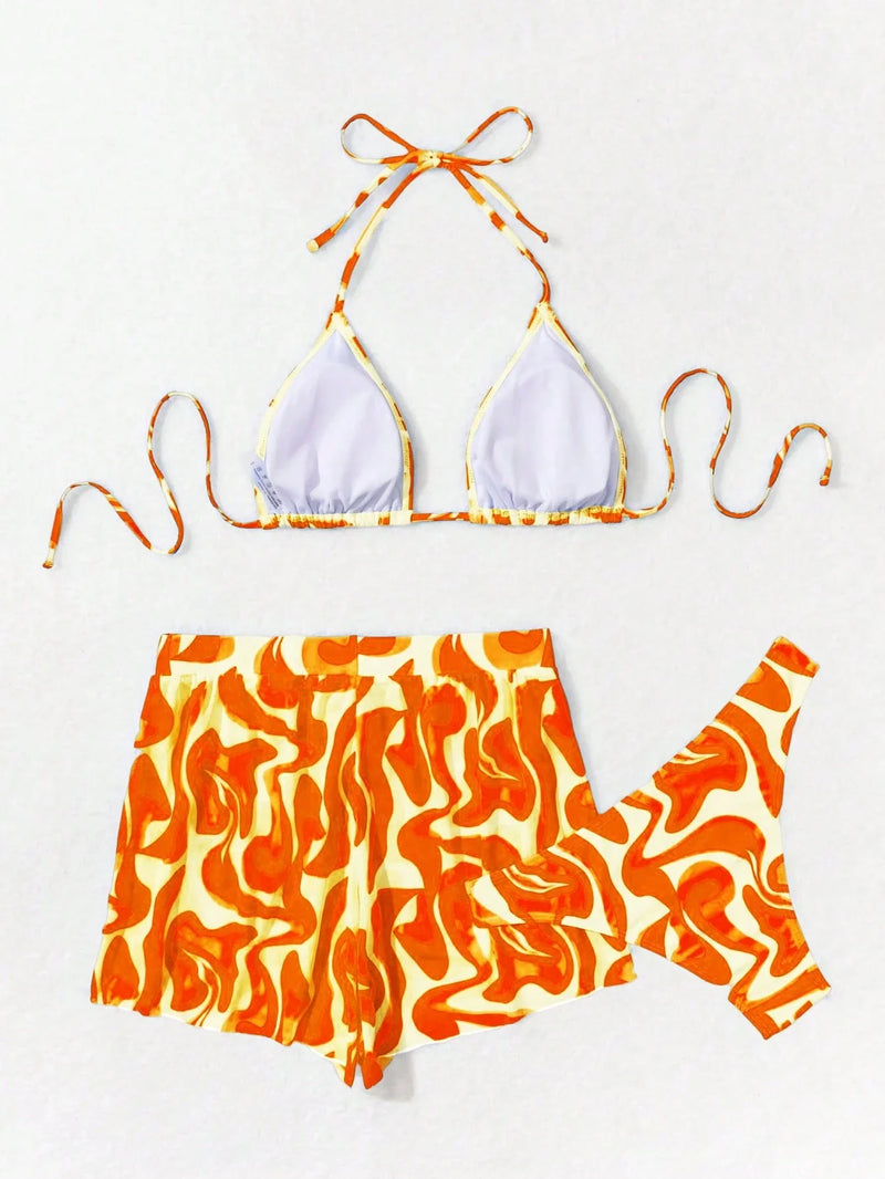 Conjunto Biquíni 3 Peças Tiana