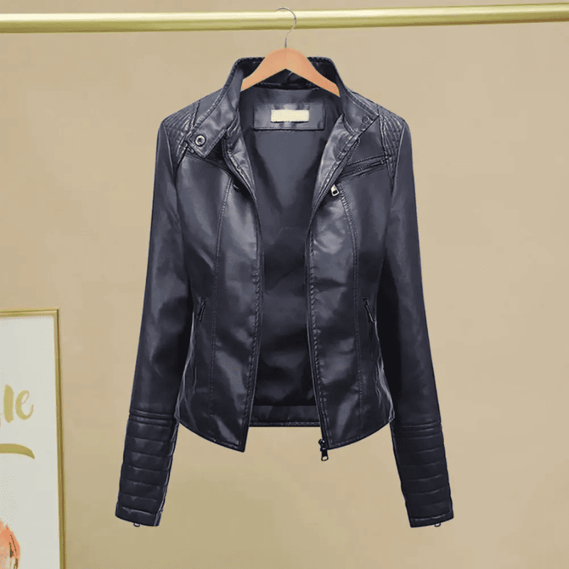 Jaqueta Feminina de Couro - Glam Slim