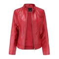 Jaqueta de Couro Feminina - Glam Kely