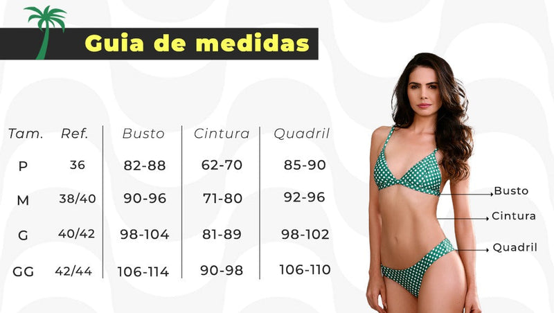 Conjunto Biquíni + SaÍda de Praia 2 Peças