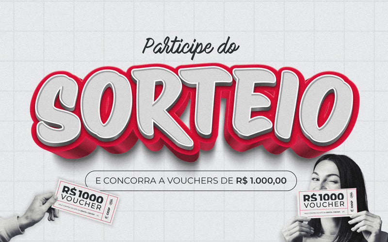 Cupom Sorteio R$1.000 Em Compras
